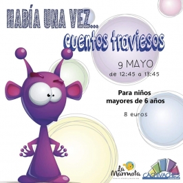 "Cuentos traviesos" en la Librería La Marmota