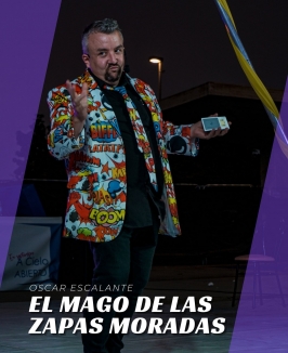 Óscar Escalante presenta “El mago de las zapas moradas”