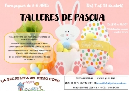 Talleres de Pascua en la Escuelita del Viejo Coso
