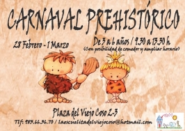 “Carnavales Prehistóricos” en la Escuelita