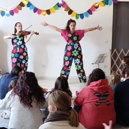 Esenciali producciones presenta "Cantajuegos a violín" en Baltanás