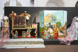Exposición "El vestidor de los cuentos. Grandes maestros para pequeños artistas" en la Sala Municipal de las Francesas