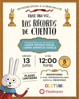 Actividad infantil "Érase una vez... los Records de Cuento" Actividad infantil "Érase una vez... los Records de Cuento"