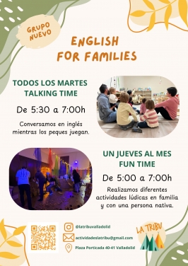 English fun for families en La Tribu