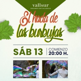 "El hada de las burbujas" en Vallsur