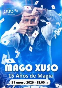 Mago Xuso "15 años de magia” en el Teatro Cervantes