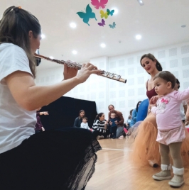 Talleres de Música para la primera infancia en el Centro Cultural Miguel Delibes
