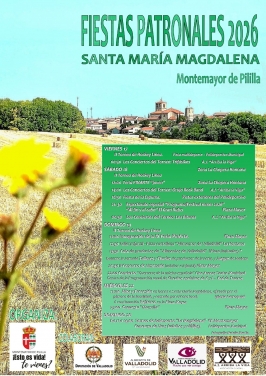 Fiestas Patronales Santa María Magdalena en Montemayor de Pililla 