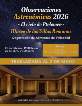 Observaciones Astronómicas en el Museo de las Villas Romanas