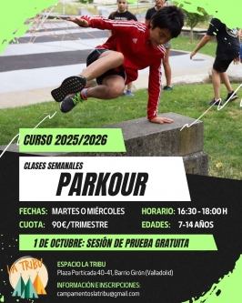 Parkour (sesión de prueba)