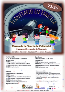 Planetario en familia en el Museo de la Ciencia Planetario en familia en el Museo de la Ciencia