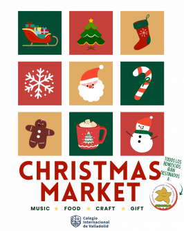 Mercadillo de Navidad Solidario en el Colegio Internacional de Valladolid Mercadillo de Navidad Solidario en el Colegio Internacional de Valladolid