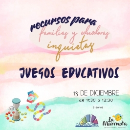 Recursos para familias y educadoras inquietas
