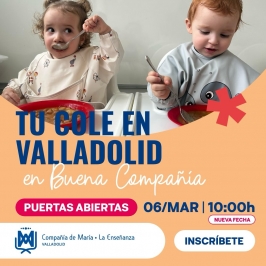 Puertas abiertas Educación Infantil 0-2 en el Colegio Compañía de María La Enseñanza