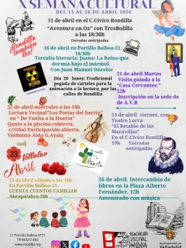 Semana Cultural Rondilla.