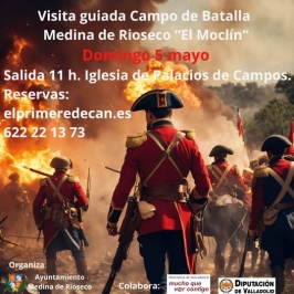 Visita "Campo de batalla" en Medina de Rioseco