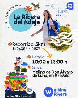Ruta por la Ribera del Adaja en Arévalo (Ávila).