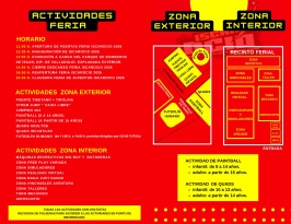 Programa Feria de Juventud y Ocio. Íscar (Valladolid).