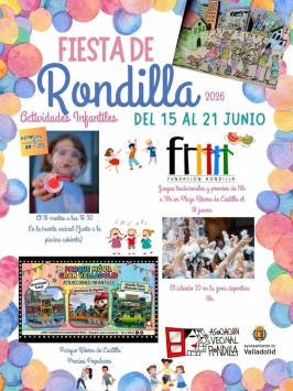 Fiestas en la Rondilla. Barrio de la Rondilla, Valladolid.