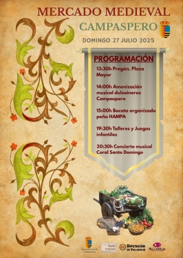 Recreación Histórica y Mercado Medieval en Campaspero 