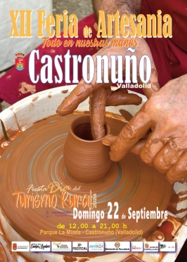 Fiesta Día del Turismo Rural y Feria de Artesanía. Castronuño (Valladolid).