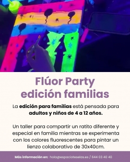 Fluor Party. Espacio Teselas, Valladolid.