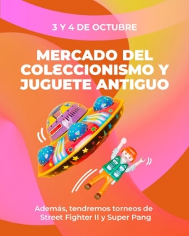 Mercado de Coleccionismo y Juguete Antiguo en Vallsur