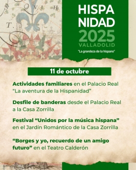 Actividades Día de la Hispanidad en Valladolid.