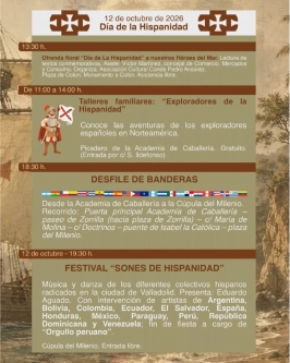 Día de la Hispanidad. Valladolid.