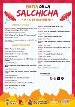 Fiesta de la Salchicha. Zaratán (Valladolid).