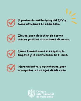 Escuela de familias "Stop bullying"
