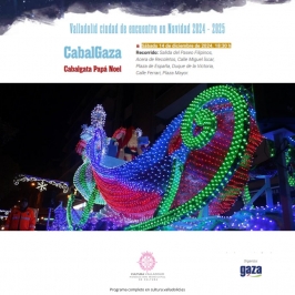 Cabalgata Papá Noel. Valladolid.