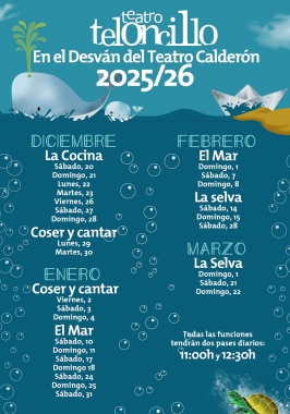 Teloncillo Teatro presenta “La Cocina”. El Desván del Calderón, Teatro Calderón. Valladolid.