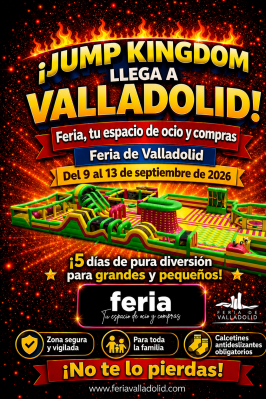 ¡Jump Kingdom llega a Feria de Valladolid! ¡Jump Kingdom llega a Feria de Valladolid!