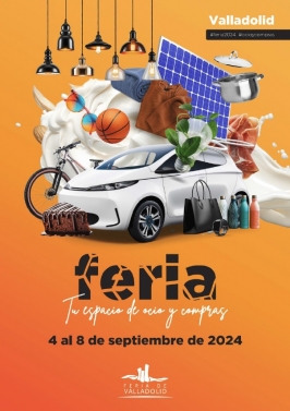 Metrópolis, ciudad hinchable en "Feria, tu espacio de ocio y compras". Feria de Valladolid.