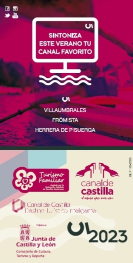 "Más Canal" turismo y actividades en el Canal de Castilla