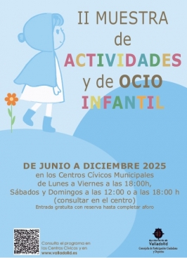 II Muestra de actividades y de ocio infantil.