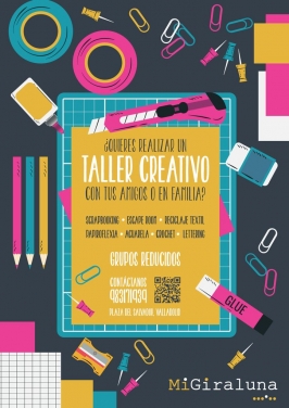 Talleres creativos. MiGiraluna, Valladolid.