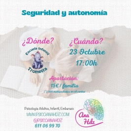 Escuela de Padres "Seguridad y Autonomía" 