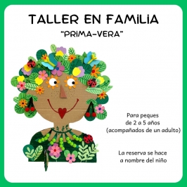 Taller en familia "Prima-Vera" en la Librería La Marmota