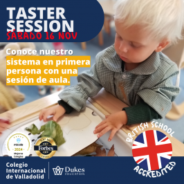 "Taster Session" Colegio Internacional de Valladolid