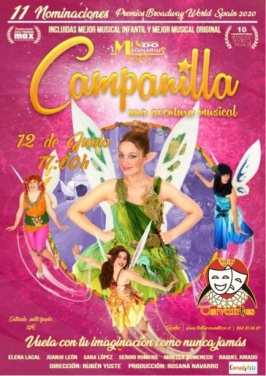 "Campanilla, una aventura musical" en el Teatro Cervantes
