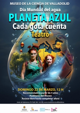 Líbera Teatro presenta “Planeta azul, cada gota cuenta” 