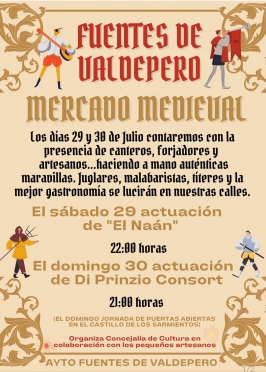 Mercado Medieval en Fuentes de Valdepero