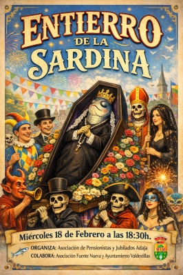 Entierro de la Sardina en Valdestillas
