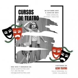 Cursos de Teatro en Azar Teatro 2023-24