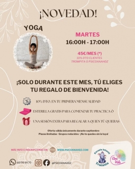 Clases de Yoga en la Escuela Trompita
