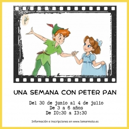 Taller de verano "Una semana con Peter Pan" en La Marmota