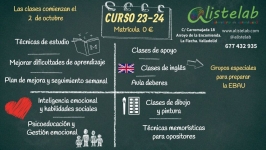 Talleres y cursos 2023-24 en  Alistelab, Laboratorio de Aprendizajes