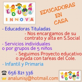 "EDUCA INNOVA, Educadoras en casa"